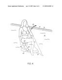 Moveable swimming pool seat diagram and image