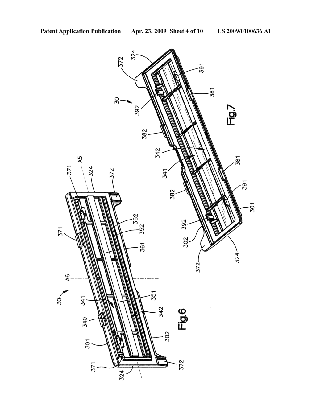 Vacuum Cleaner Nozzle with Disposable Cover Sheet - diagram, schematic, and image 05