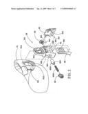 Adjusting Device for a Goggle Strap diagram and image