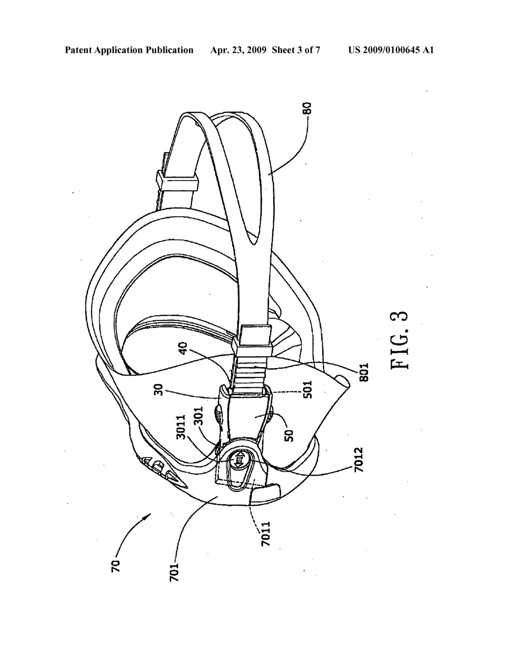 Adjusting Device for a Goggle Strap - diagram, schematic, and image 04