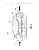 Adjusting Device for a Goggle Strap diagram and image