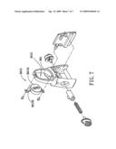 Adjusting Device for a Goggle Strap diagram and image