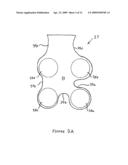 Article of Footwear With A Sole Structure Having Support Elements and An Indented Plate diagram and image