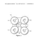 Article of Footwear With A Sole Structure Having Support Elements and An Indented Plate diagram and image