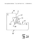 DEVICE FOR CONNECTING AND INTERLOCKING OF TWO BASE PLATES, ESPECIALLY FLOOR PANELS diagram and image