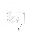 DEVICE FOR CONNECTING AND INTERLOCKING OF TWO BASE PLATES, ESPECIALLY FLOOR PANELS diagram and image