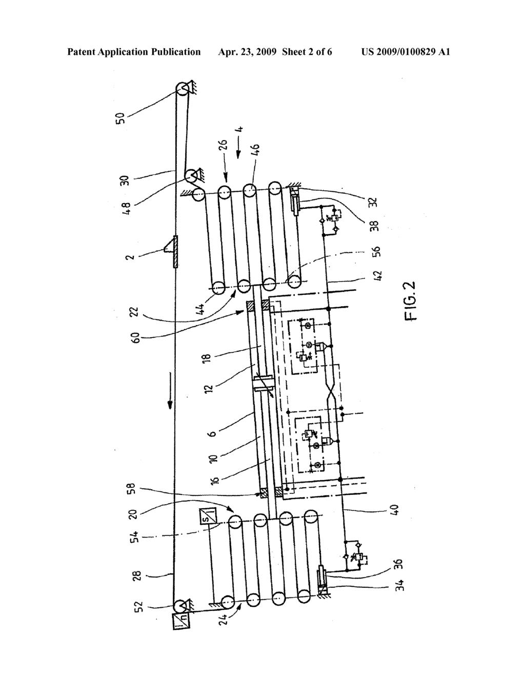 Hydraulic catapult drive - diagram, schematic, and image 03