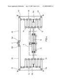 Hydraulic catapult drive diagram and image