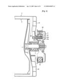 TUB FOR A WASHING MACHINE WITH A BEARING HOUSING INSERTED THEREIN diagram and image