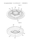 TUB FOR A WASHING MACHINE WITH A BEARING HOUSING INSERTED THEREIN diagram and image