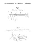 White Key for Keyboard Musical Instrument diagram and image