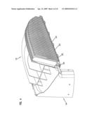 Moisture separator arrangement; fluid intake for air cleaner; and,method diagram and image