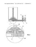 Steam Unit with External Fastening, Including a Tank for Frothing Milk and Heating Beverages, for a Machine for Espresso Beverages diagram and image