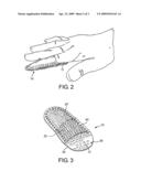 Substrates and devices for applying a lip care formulation diagram and image