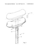 Lightweight Single Tube Crutch diagram and image