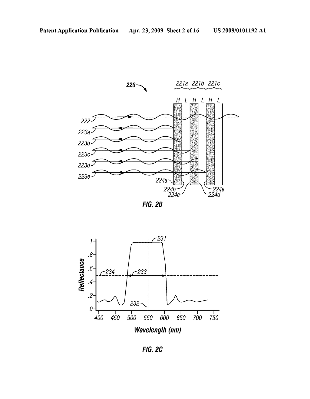 PHOTOVOLTAIC DEVICES WITH INTEGRATED COLOR INTERFEROMETRIC FILM STACKS - diagram, schematic, and image 03