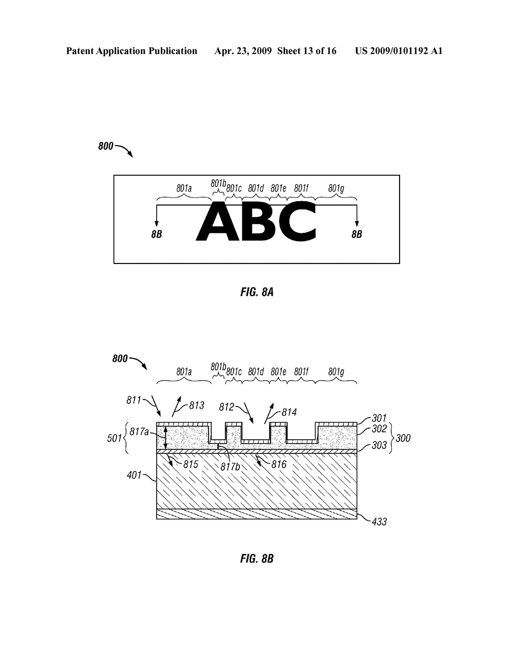 PHOTOVOLTAIC DEVICES WITH INTEGRATED COLOR INTERFEROMETRIC FILM STACKS - diagram, schematic, and image 14