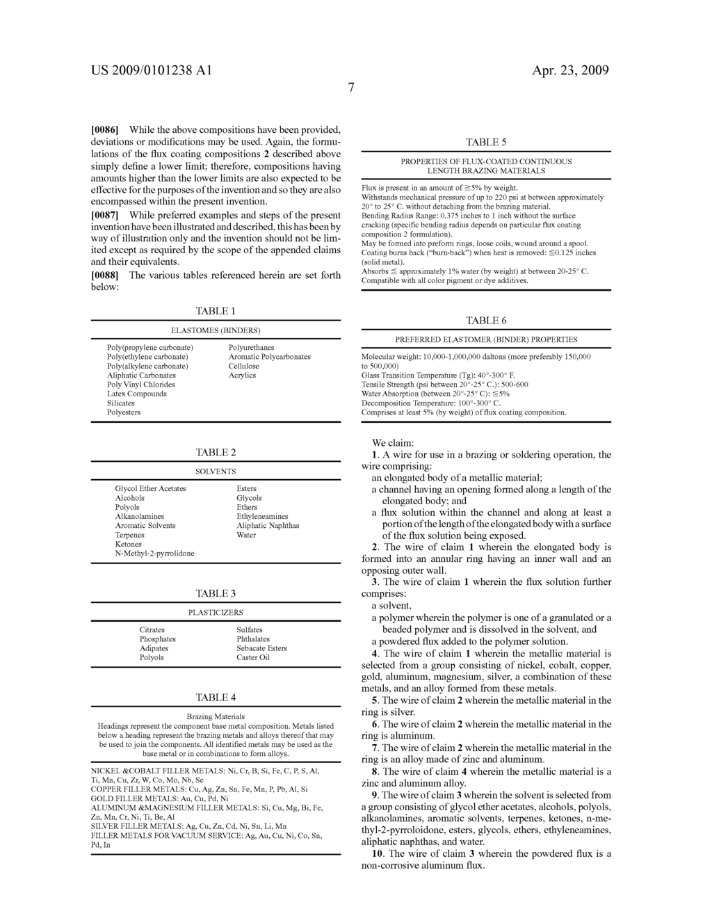 Brazing Material Containing A Flux - diagram, schematic, and image 14