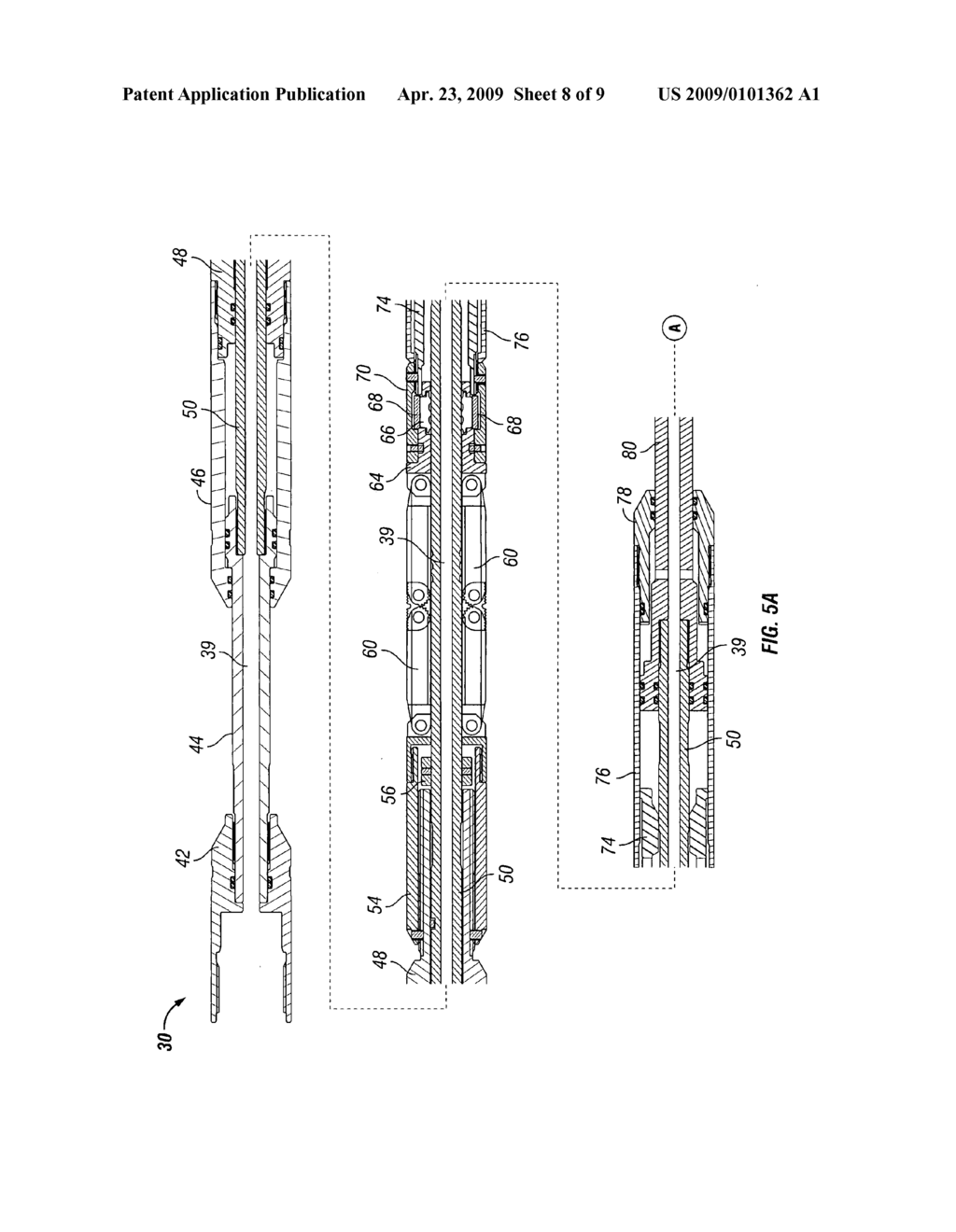 Anchor assembly for slickline setting tool for inflatables - diagram, schematic, and image 09