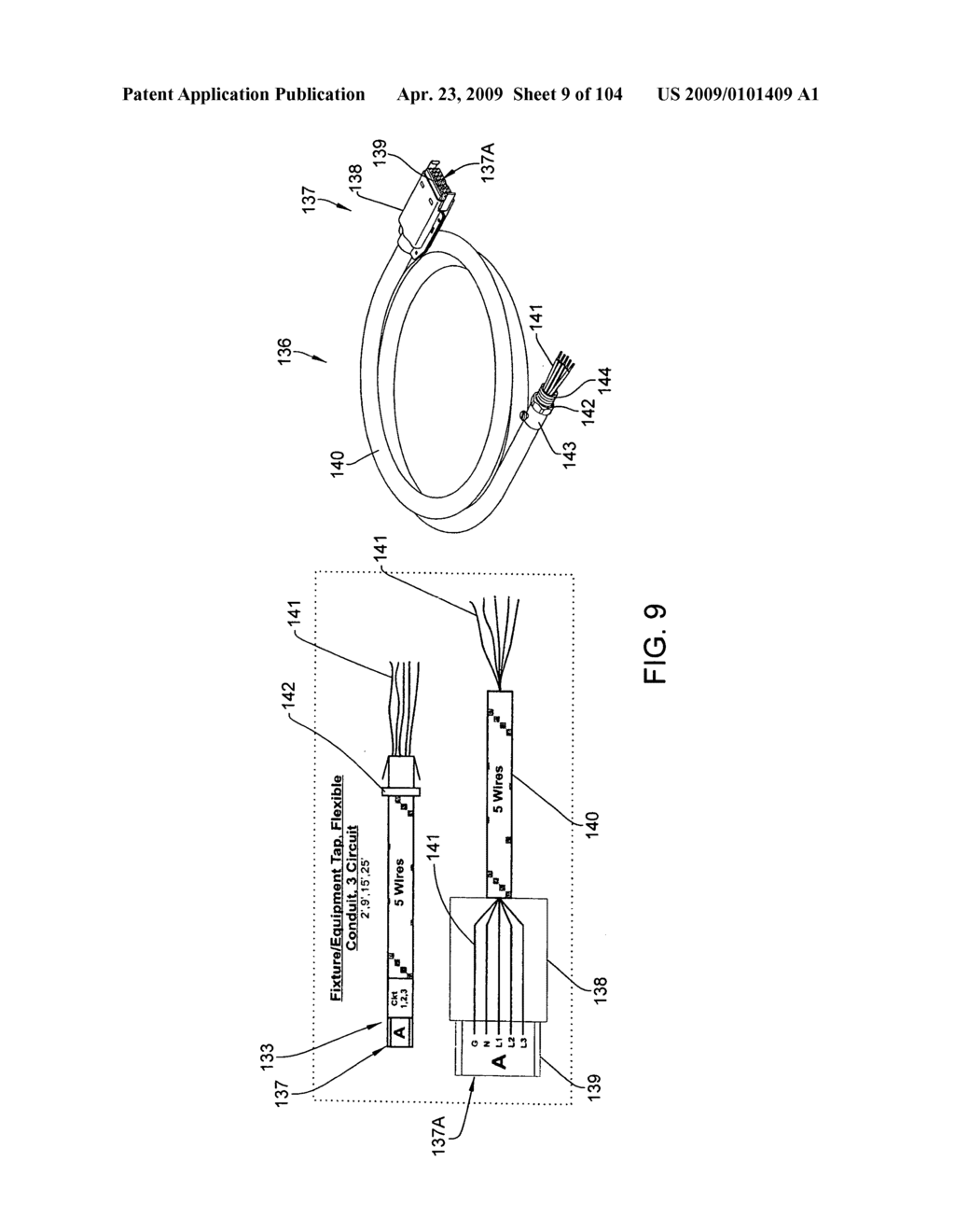 Modular electrical distribution system for a building - diagram, schematic, and image 10