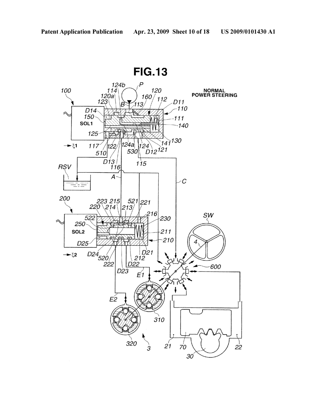 POWER STEERING APPARATUS - diagram, schematic, and image 11