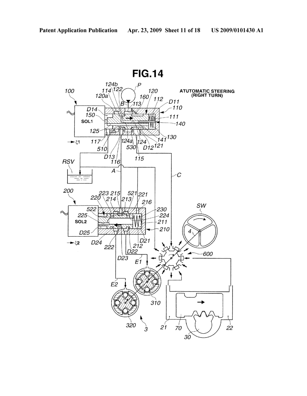 POWER STEERING APPARATUS - diagram, schematic, and image 12