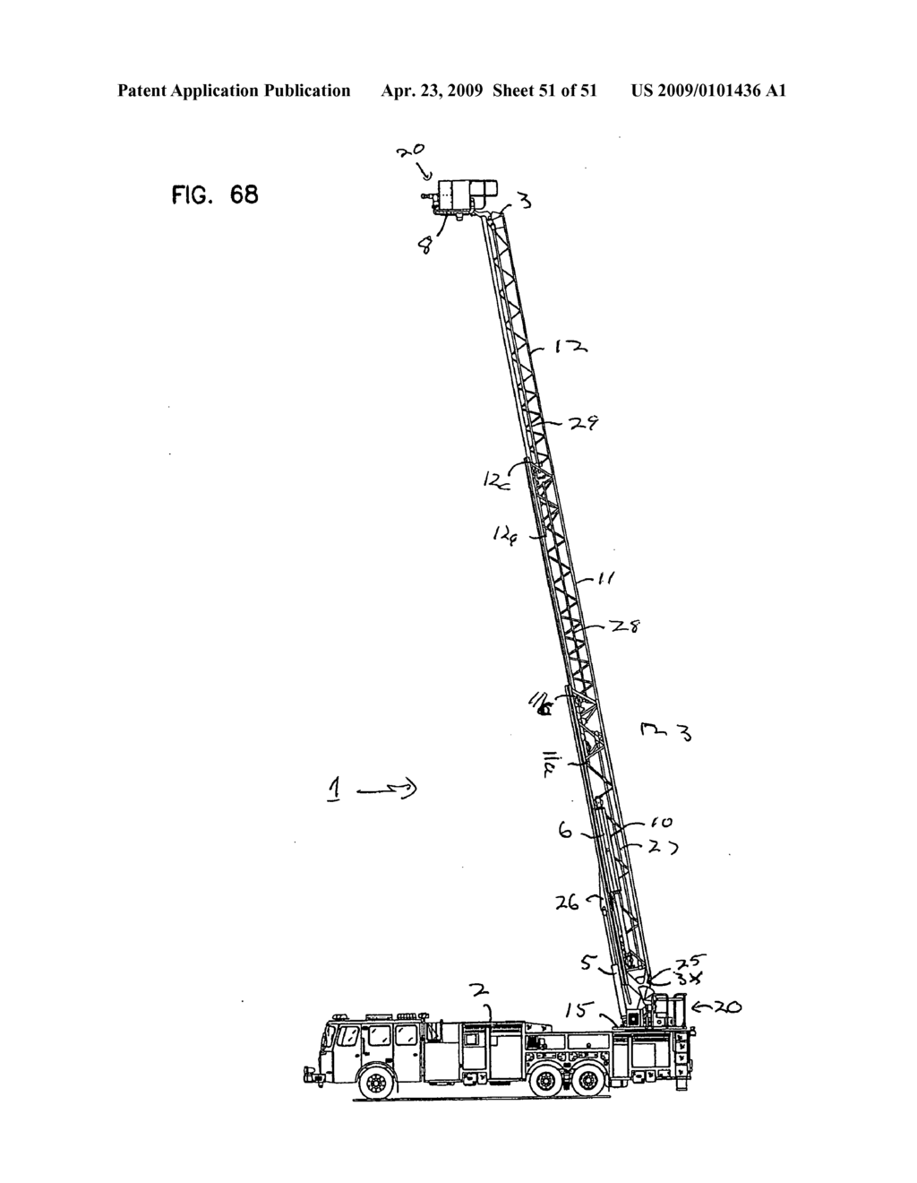 Telescopic aerial ladders; components; and methods - diagram, schematic, and image 52