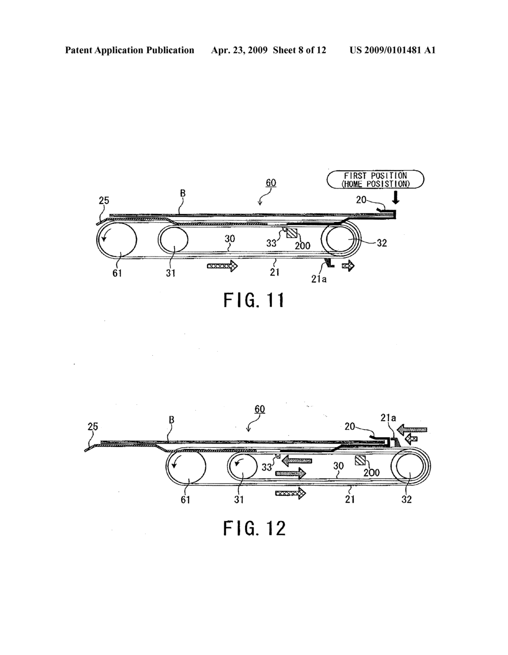 BELT DRIVING MECHANISM, IMAGE FORMING APPARATUS INCLUDING THE SAME, AND METHOD FOR DRIVING BELT - diagram, schematic, and image 09