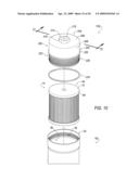 Filter Container, Assembly and Method for Manufacturing the Same diagram and image