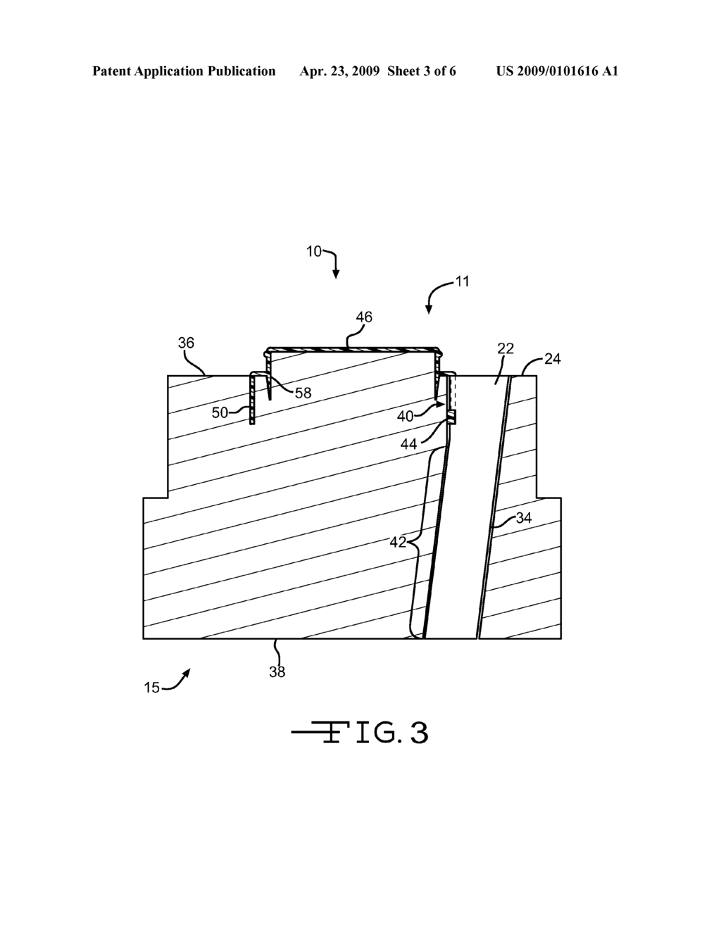 METHOD AND APPARATUS FOR FORMING A CLOSURE DEVICE AND A CONTAINER - diagram, schematic, and image 04