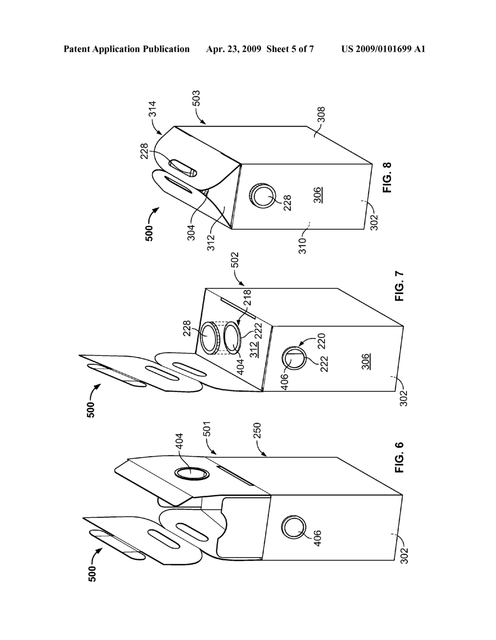 BAG-IN-BOX CONTAINER AND METHOD OF CONSTRUCTING THE SAME - diagram, schematic, and image 06