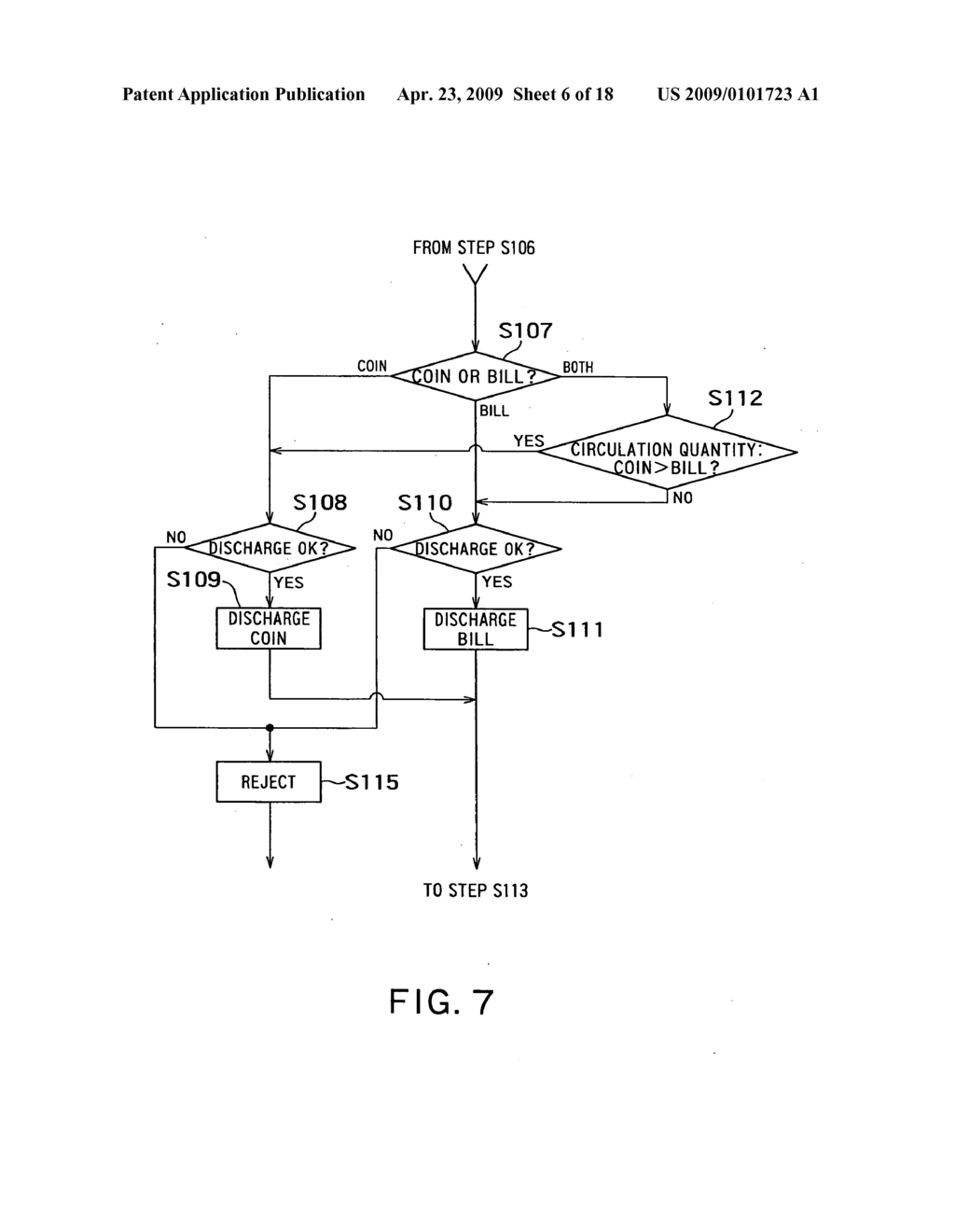 Bill/coin processing system - diagram, schematic, and image 07