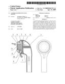 Controlled dispensing hand shower diagram and image