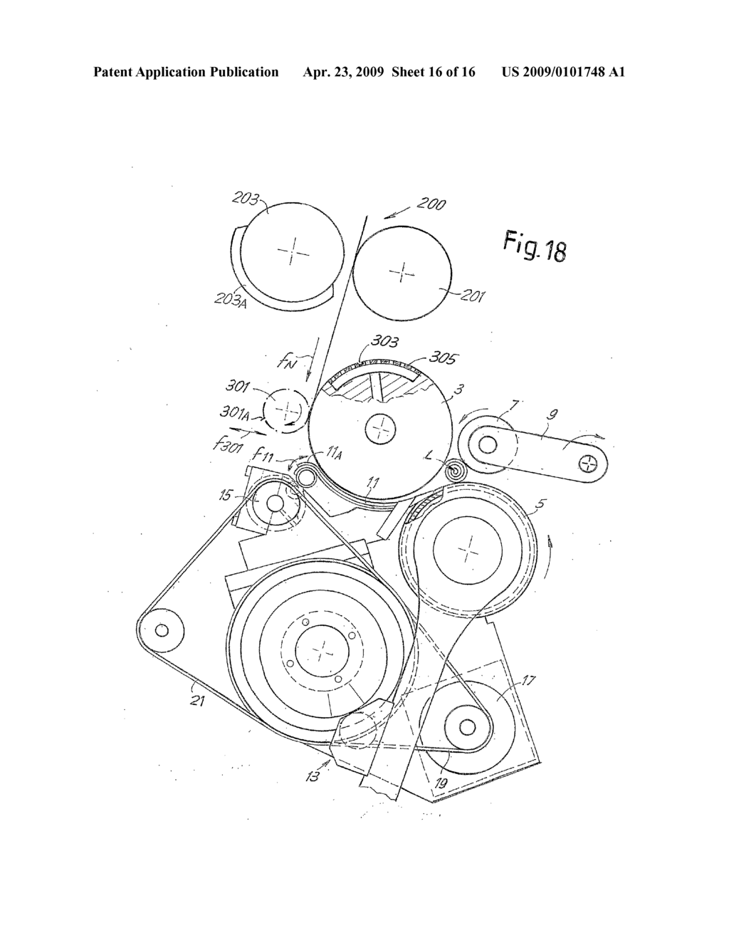 Coreless Roll of Web Material, Machine and Method for its Production - diagram, schematic, and image 17