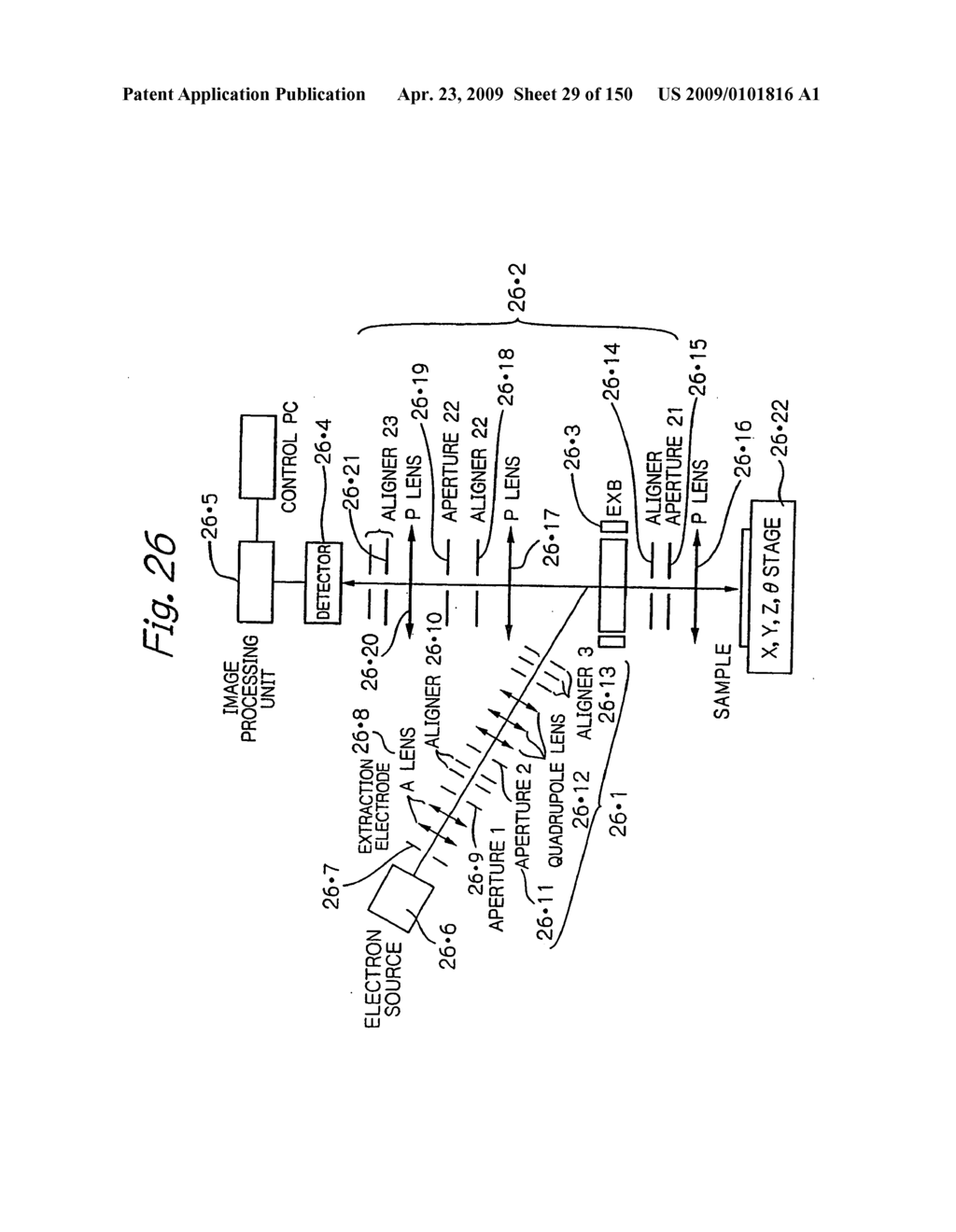 Testing apparatus using charged particles and device manufacturing method using the testing apparatus - diagram, schematic, and image 30