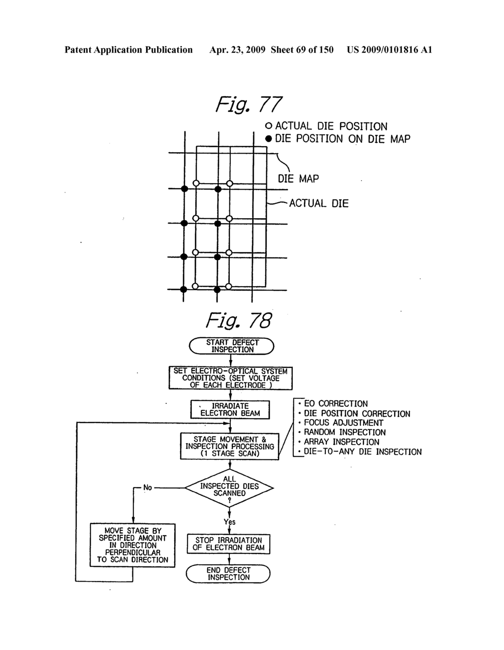 Testing apparatus using charged particles and device manufacturing method using the testing apparatus - diagram, schematic, and image 70