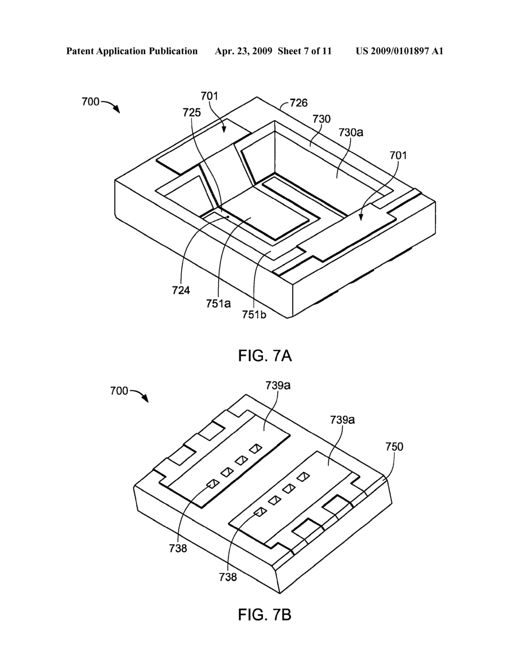 PACKAGE FOR A LIGHT EMITTING ELEMENT - diagram, schematic, and image 08