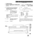 STACKED STRUCTURE AND METHOD OF PATTERNING THE SAME AND ORGANIC THIN FILM TRANSISTOR AND ARRAY HAVING THE SAME diagram and image