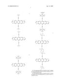 STACKED STRUCTURE AND METHOD OF PATTERNING THE SAME AND ORGANIC THIN FILM TRANSISTOR AND ARRAY HAVING THE SAME diagram and image