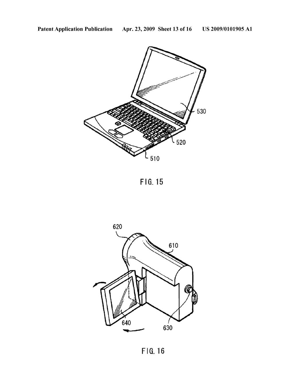 DISPLAY UNIT AND METHOD OF MANUFACTURING THE SAME - diagram, schematic, and image 14