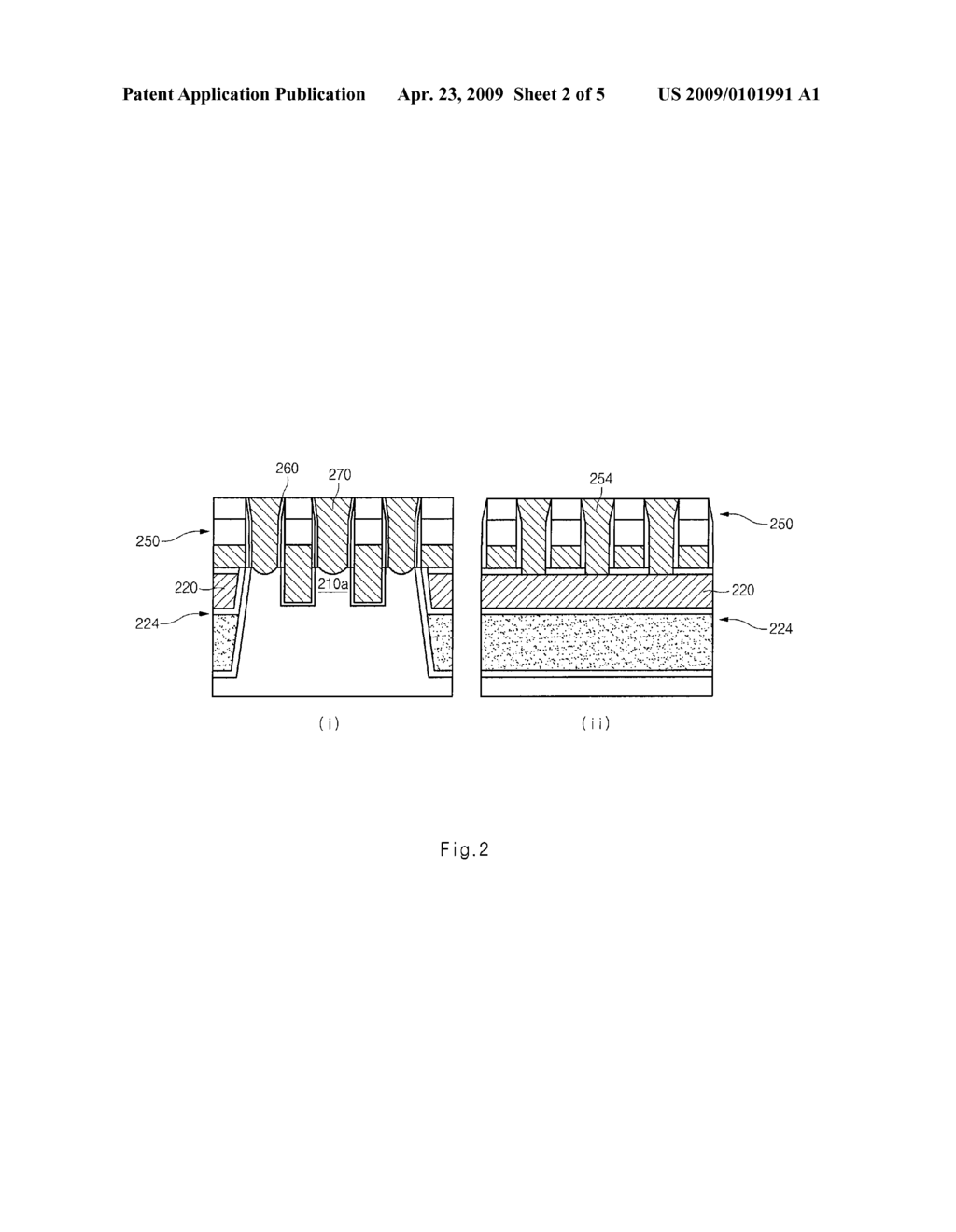 SEMICONDUCTOR DEVICE AND METHOD OF FABRICATING THE SAME - diagram, schematic, and image 03