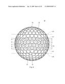 Mold for golf balls diagram and image