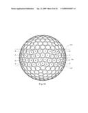 Mold for golf balls diagram and image