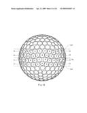 Mold for golf balls diagram and image