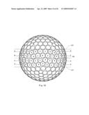 Mold for golf balls diagram and image