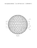 Mold for golf balls diagram and image