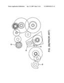 Paper-blocking mechanism and printer using the same diagram and image