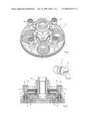 Clamping fixture including a chuck for releasably locating a workpiece pallet diagram and image