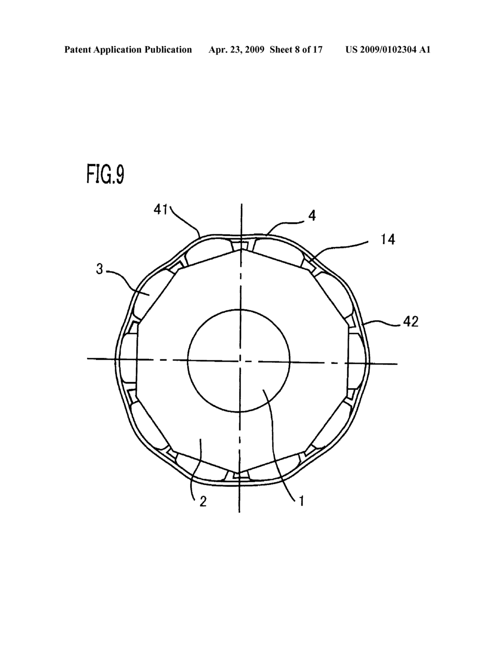 ROTOR OF ROTATING ELECTRICAL MACHINE AND MANUFACTURING METHOD THERE FOR - diagram, schematic, and image 09