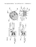 Rotating electrical machinery diagram and image